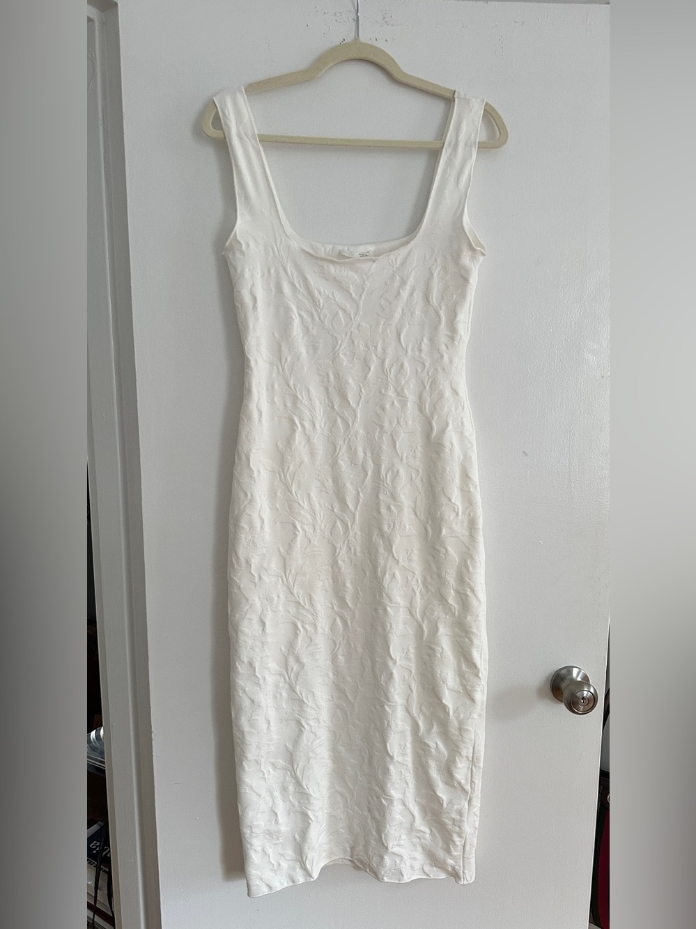 NWT Zara white Midi dress